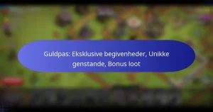 Read more about the article Guldpas: Eksklusive begivenheder, Unikke genstande, Bonus loot